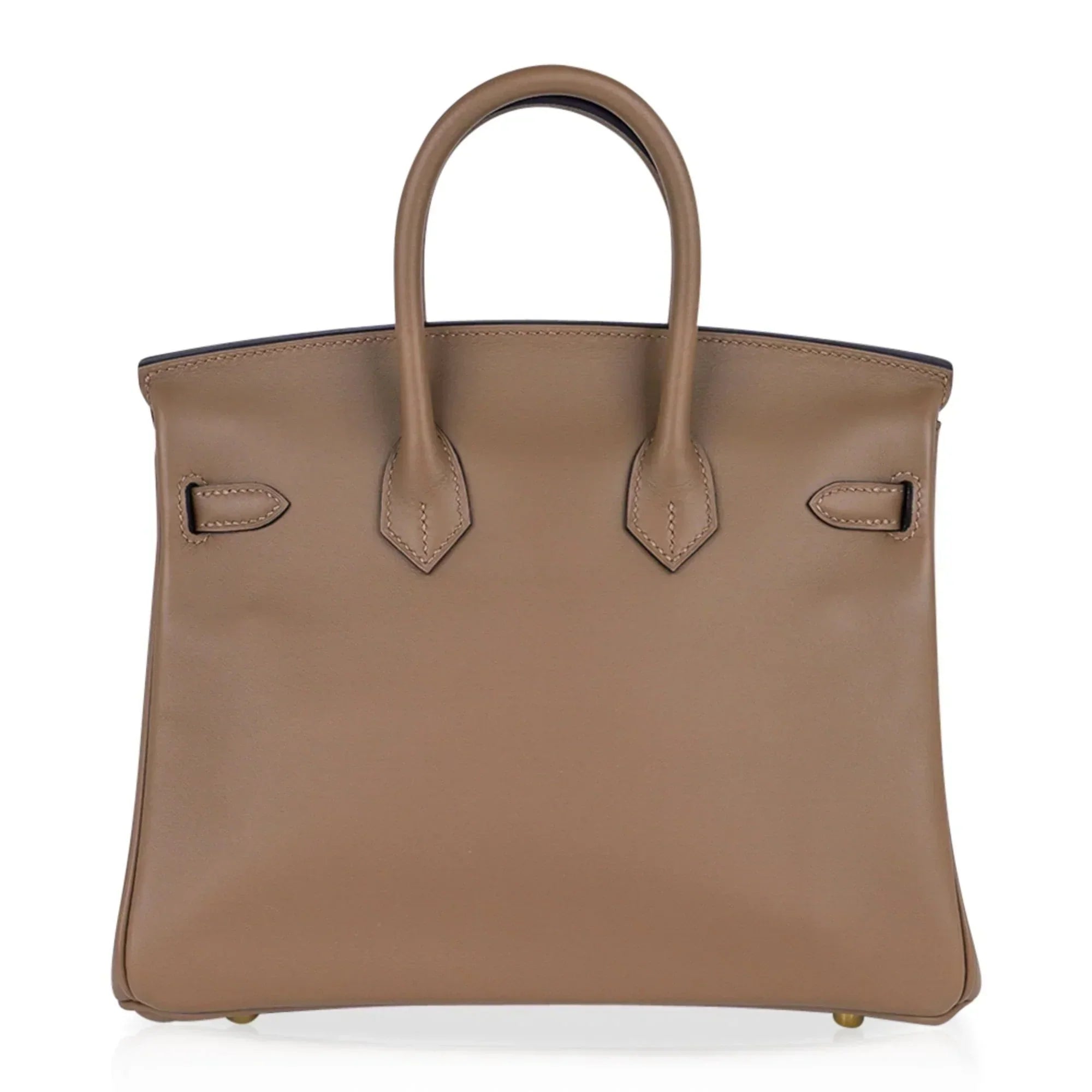 Birkin 25 Beige De Weimar Veau Jonathan Leather Gold Hardware
