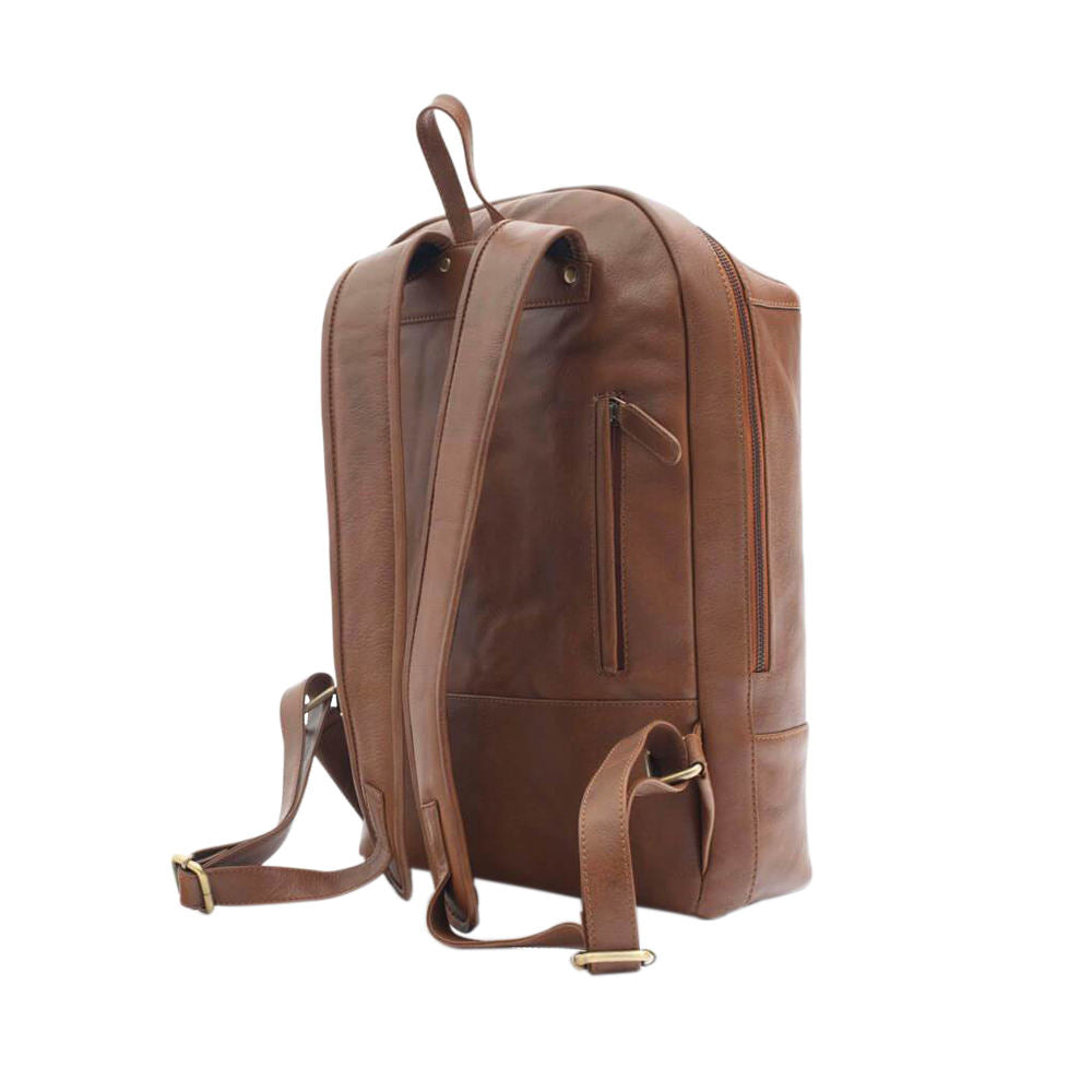Minimalist Vintage Leather Lightweight Backpack