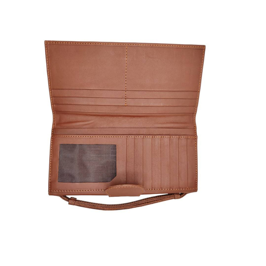 Long RFID Blocking Wristlet Wallet