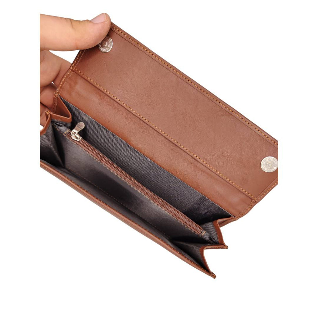 Long RFID Blocking Wristlet Wallet