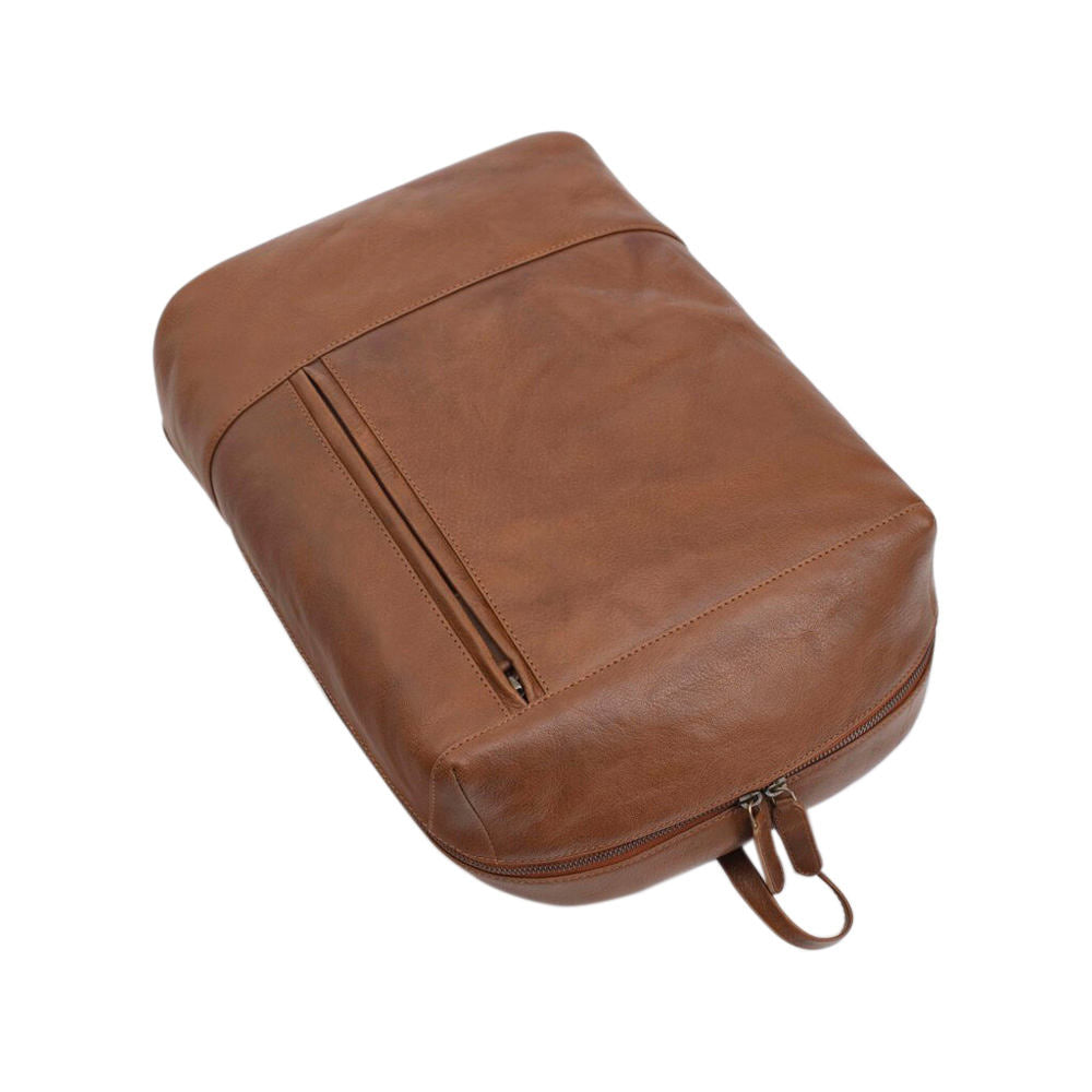 Minimalist Vintage Leather Lightweight Backpack