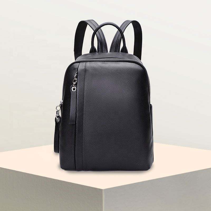 Minimalist Soft Leather Lightweight Backpack