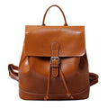 Vintage Flap Drawstring Lightweight Backpack