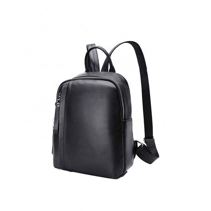 Minimalist Soft Leather Lightweight Backpack