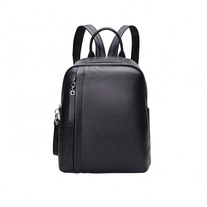 Minimalist Soft Leather Lightweight Backpack