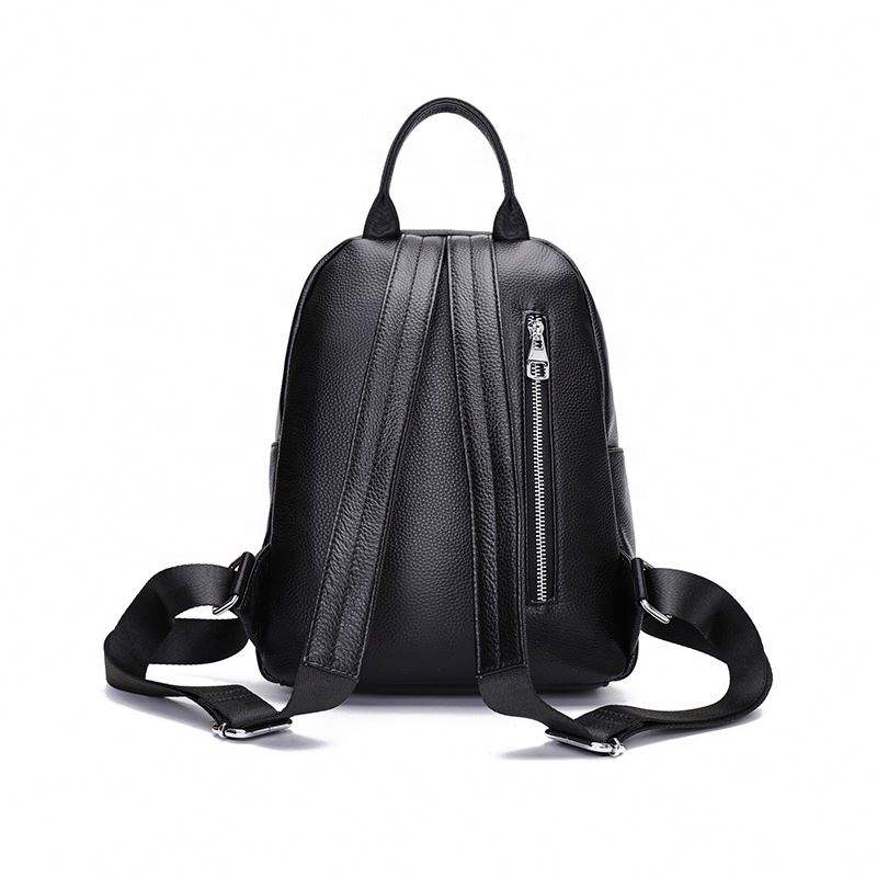 Minimalist Soft Leather Lightweight Backpack