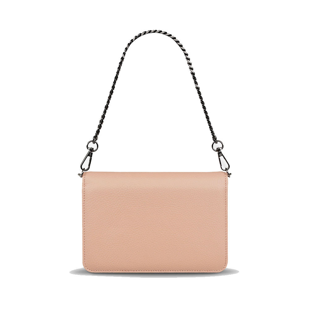 Minimalist Chain Strap Flap Sling Bag