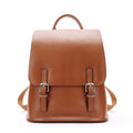 Vintage Buckle Flap Lightweight Backpack