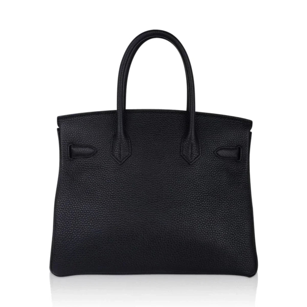 Birkin 30 Bag Black Togo Leather with Rose Gold Hardware