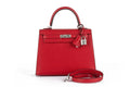 Kelly Sellier Verso Rouge Piment Palladium Hardware