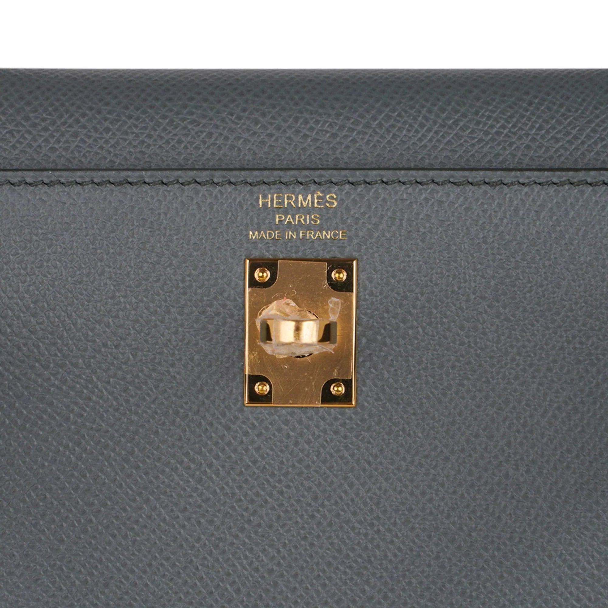 Kelly Sellier 25 Bag Vert Amande Gold Hardware Epsom Leather