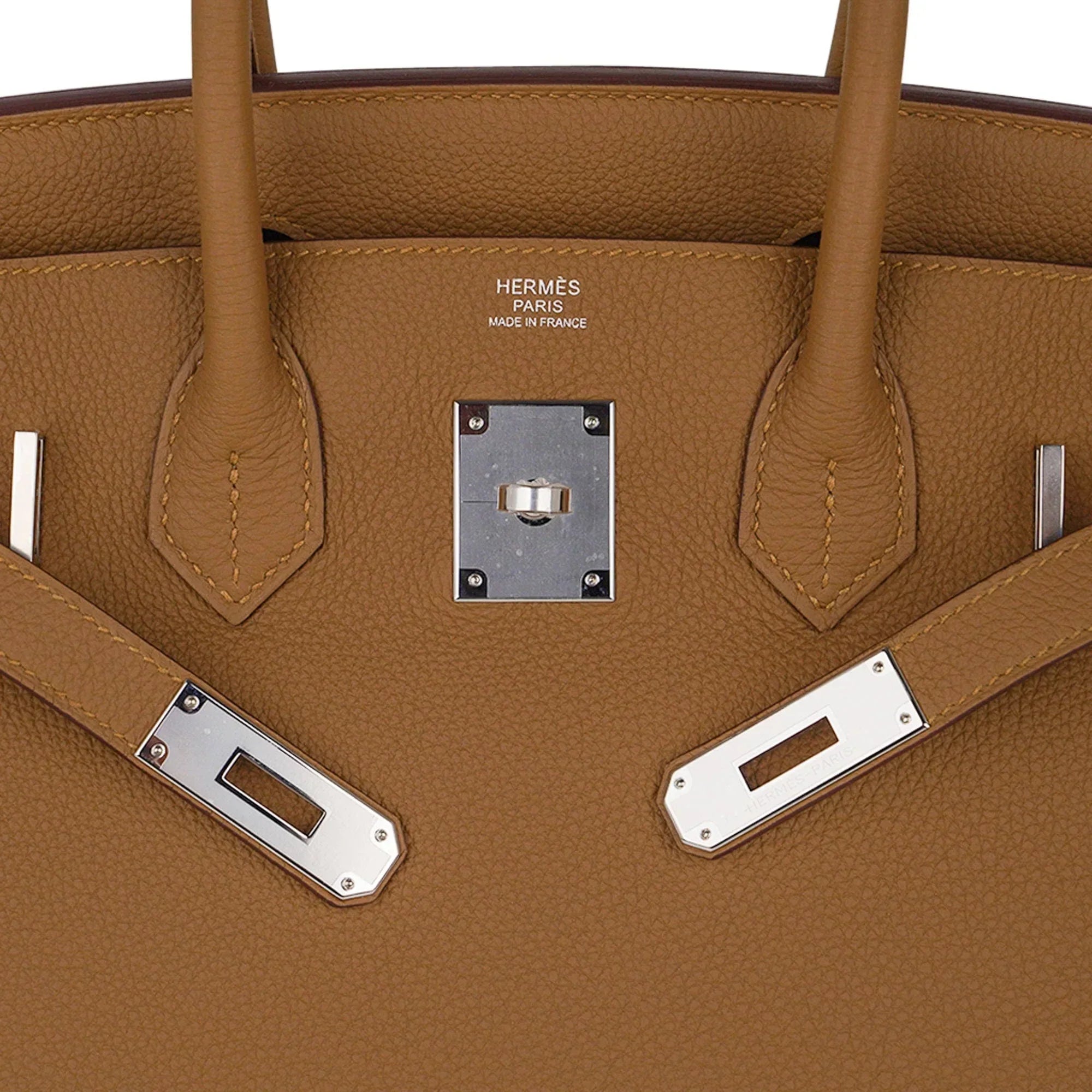Birkin 30 Bag Bronze d’Or Togo Leather Palladium Hardware